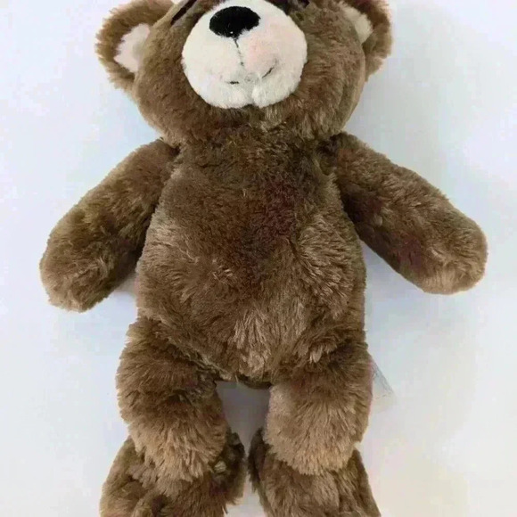 Brown And Tan 16" Build A Bear Workshop Bearemy Perfect Condition - Picture 5 of 5